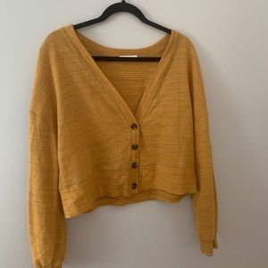 Yellow Cardigan